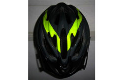 HEL5GL Adult Helmet - Grey and Lime